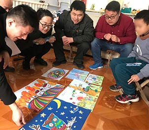 欧宝app登录入口-欧宝(中国)共青团看望慰问白血病患儿