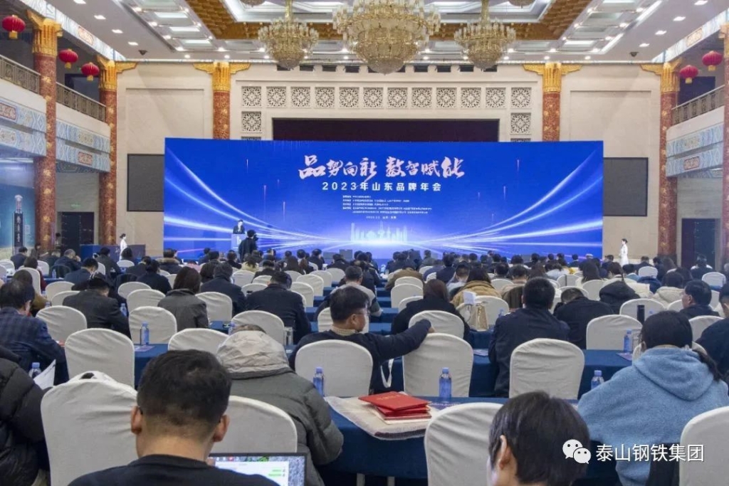 泰山钢铁集团再获品牌建设领域奖项